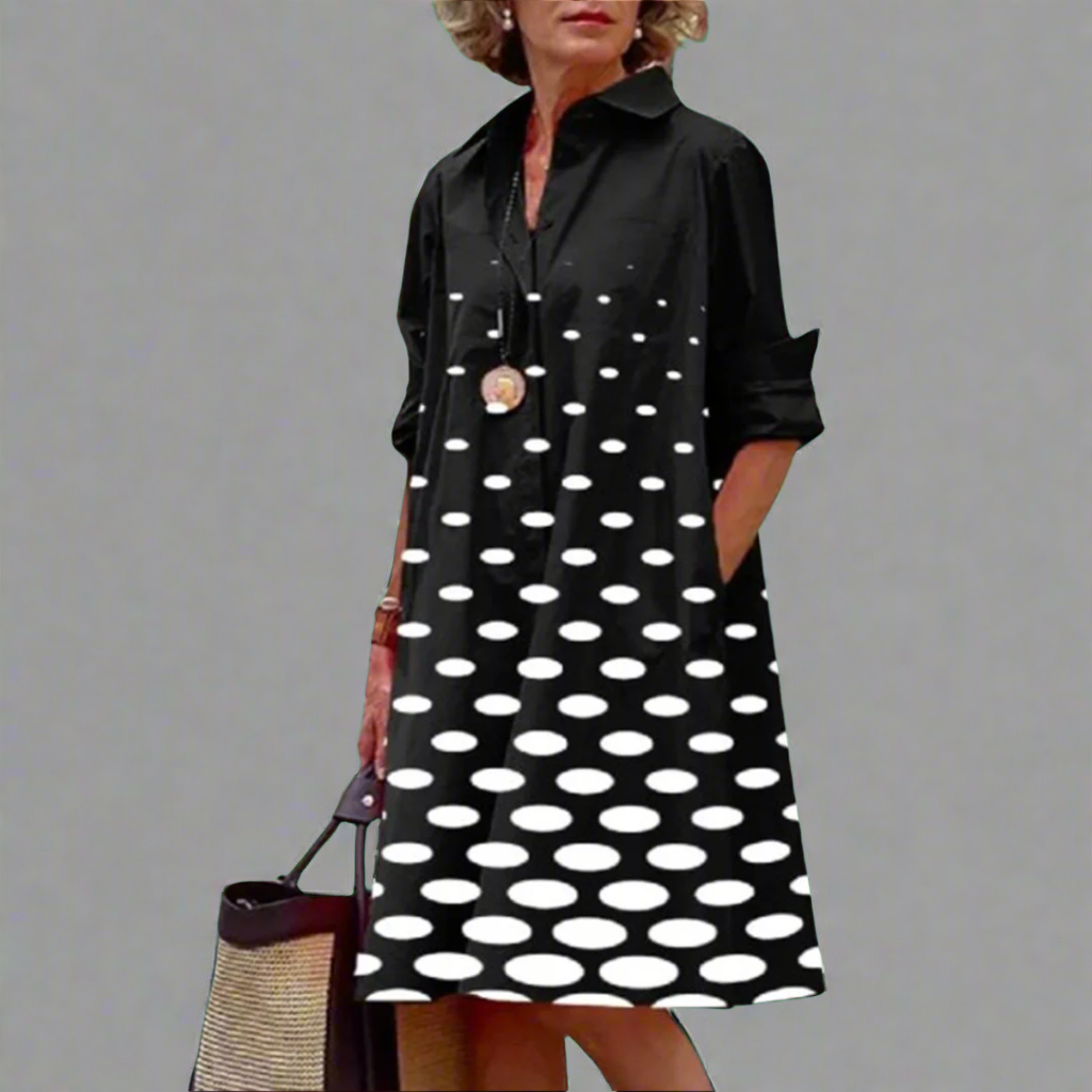 Yvonne™ | Luxe Midi Dress with Elegant Design