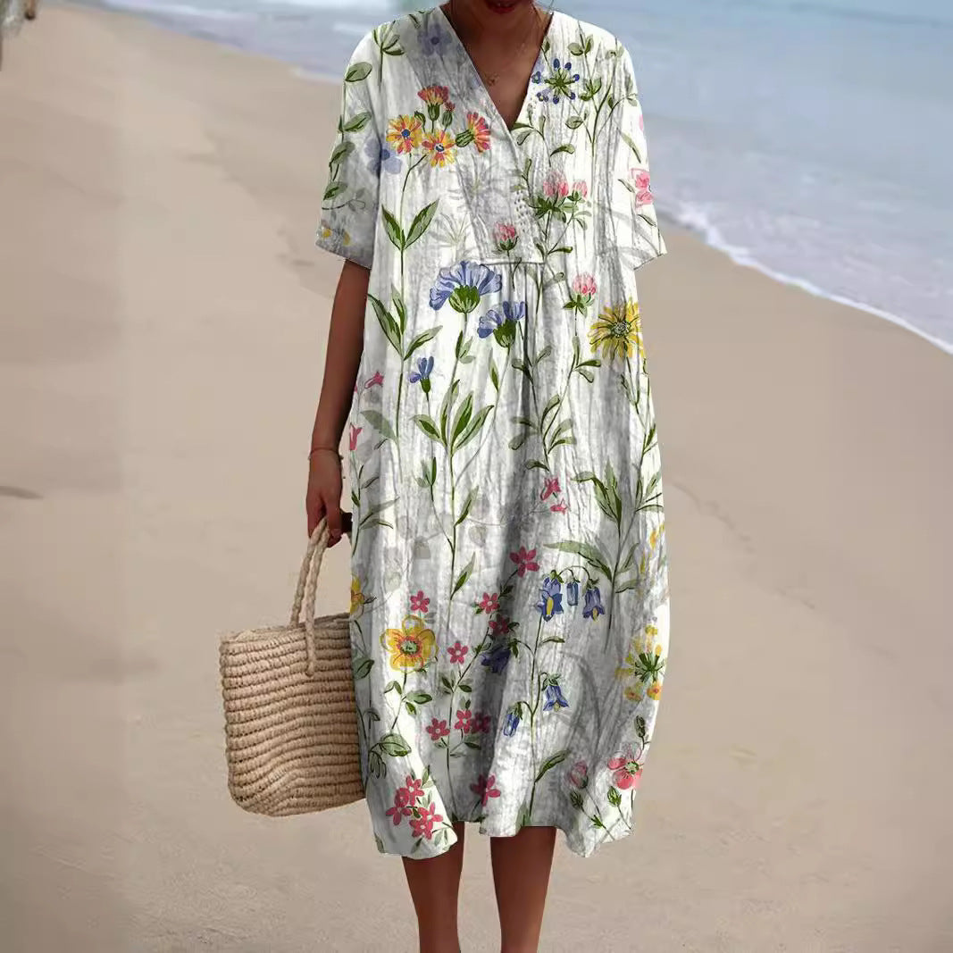 Zandrea™ | Floral Dress