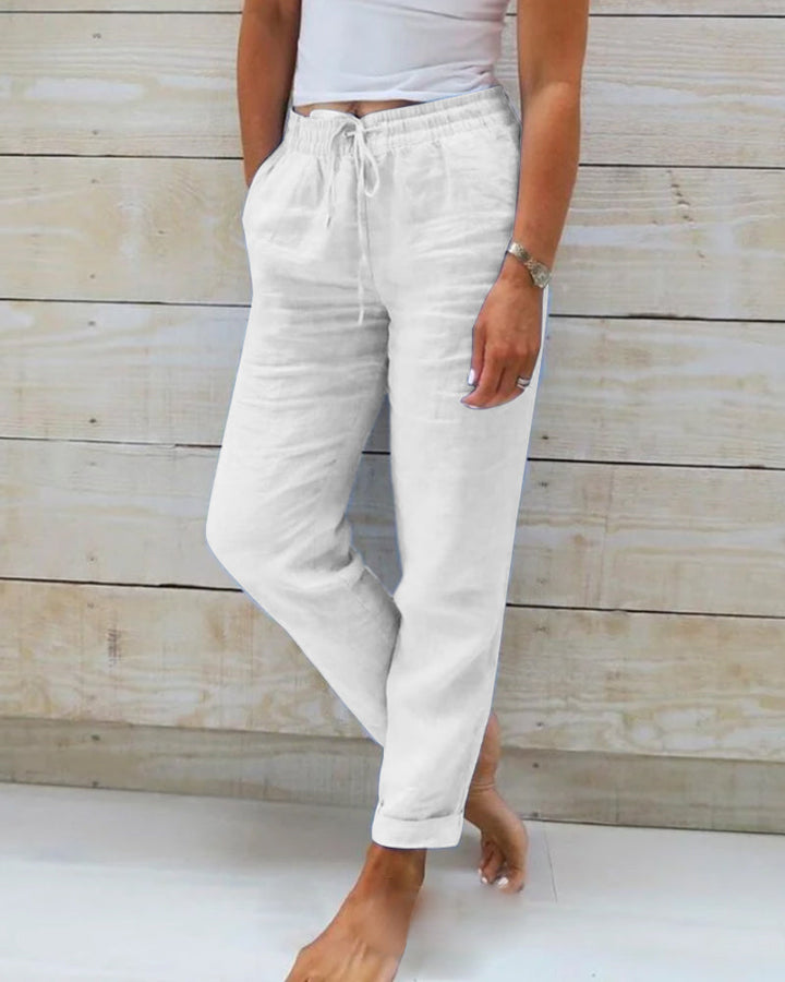 Chloe™ | Relaxed Drawstring Trousers
