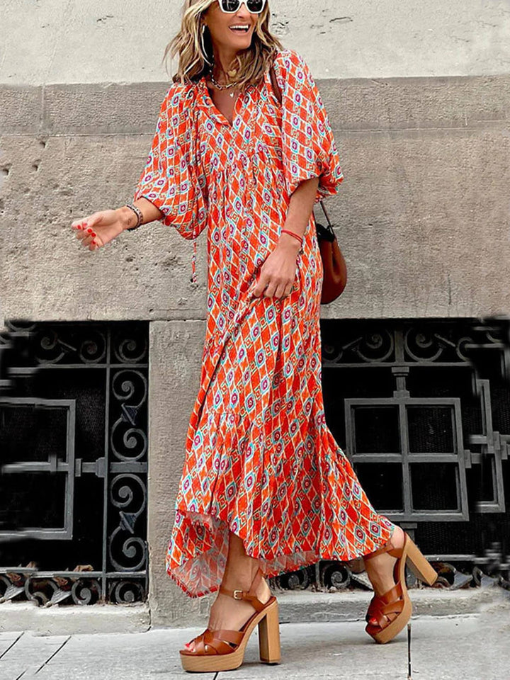 Gwendolyn™ | Tiered Floral Maxi Dress