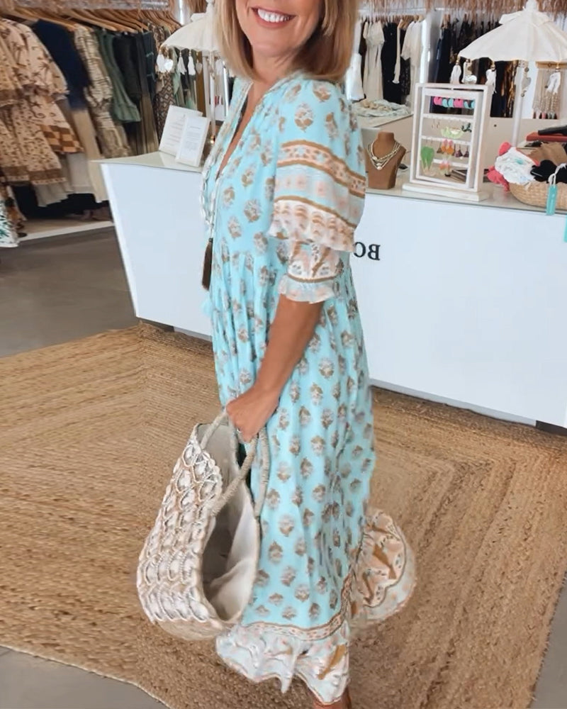 Lucille™ | Chic Boho Dress