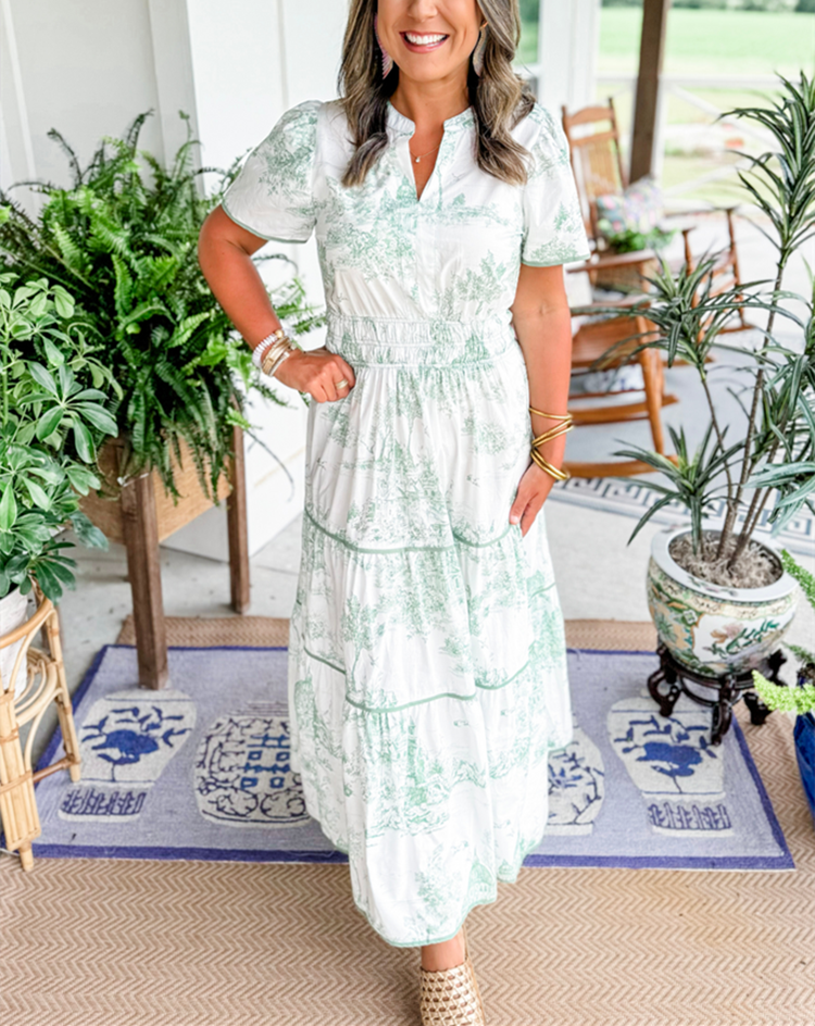 Ysabel™ | Classic Toile Maxi