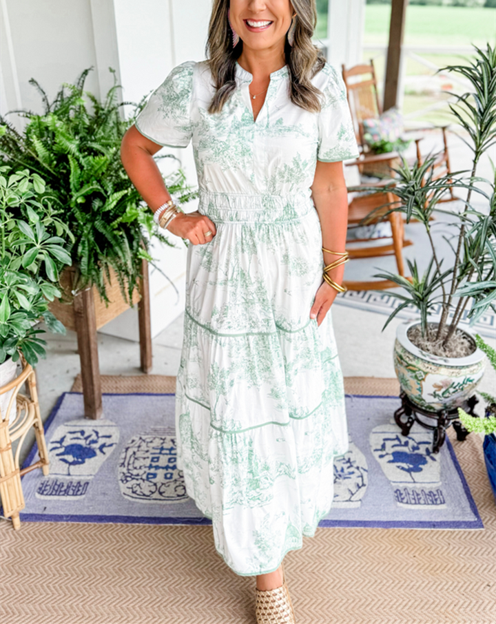 Ysabel™ | Classic Toile Maxi