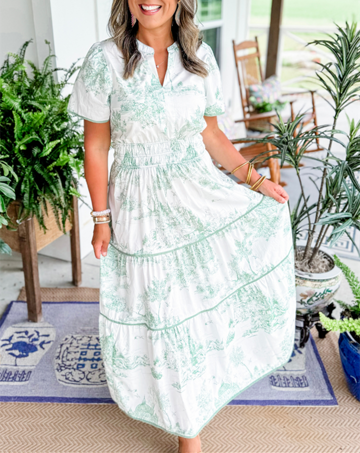Ysabel™ | Classic Toile Maxi