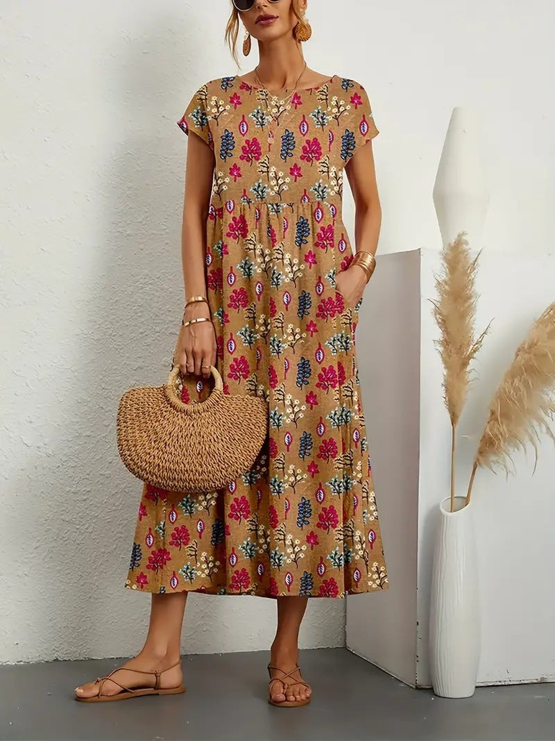 Adriana™ | Chic Floral Dress