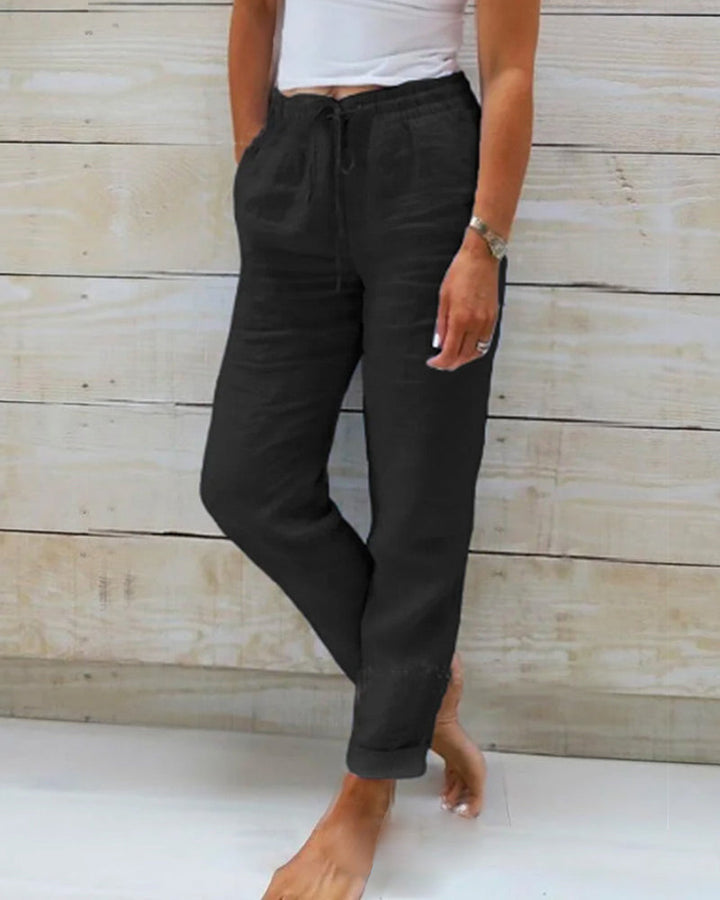Chloe™ | Relaxed Drawstring Trousers
