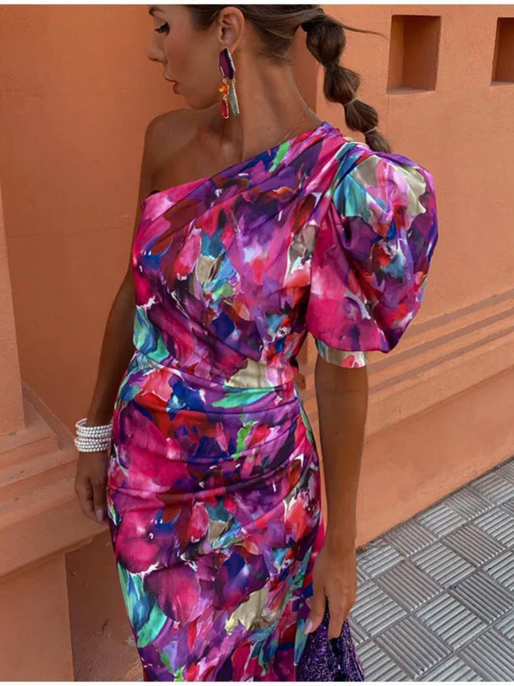 Flaviana™ | One-Shoulder Dress