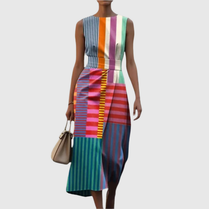 Celine™ | Printed Sleeveless Dress