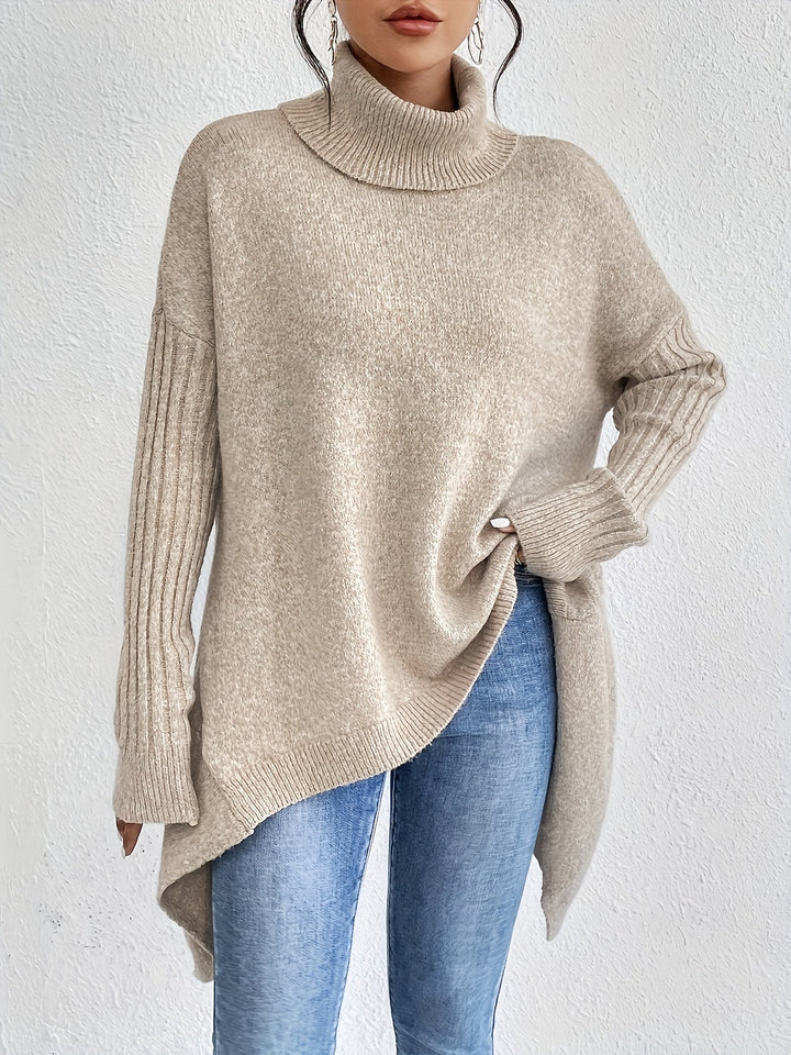 Carmina™ | Oversized Turtleneck Sweater