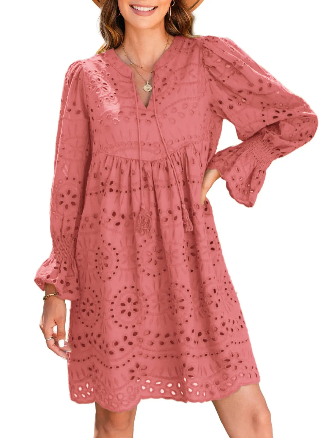 Carrie™ | Breathable V-Neck Skirt Dress