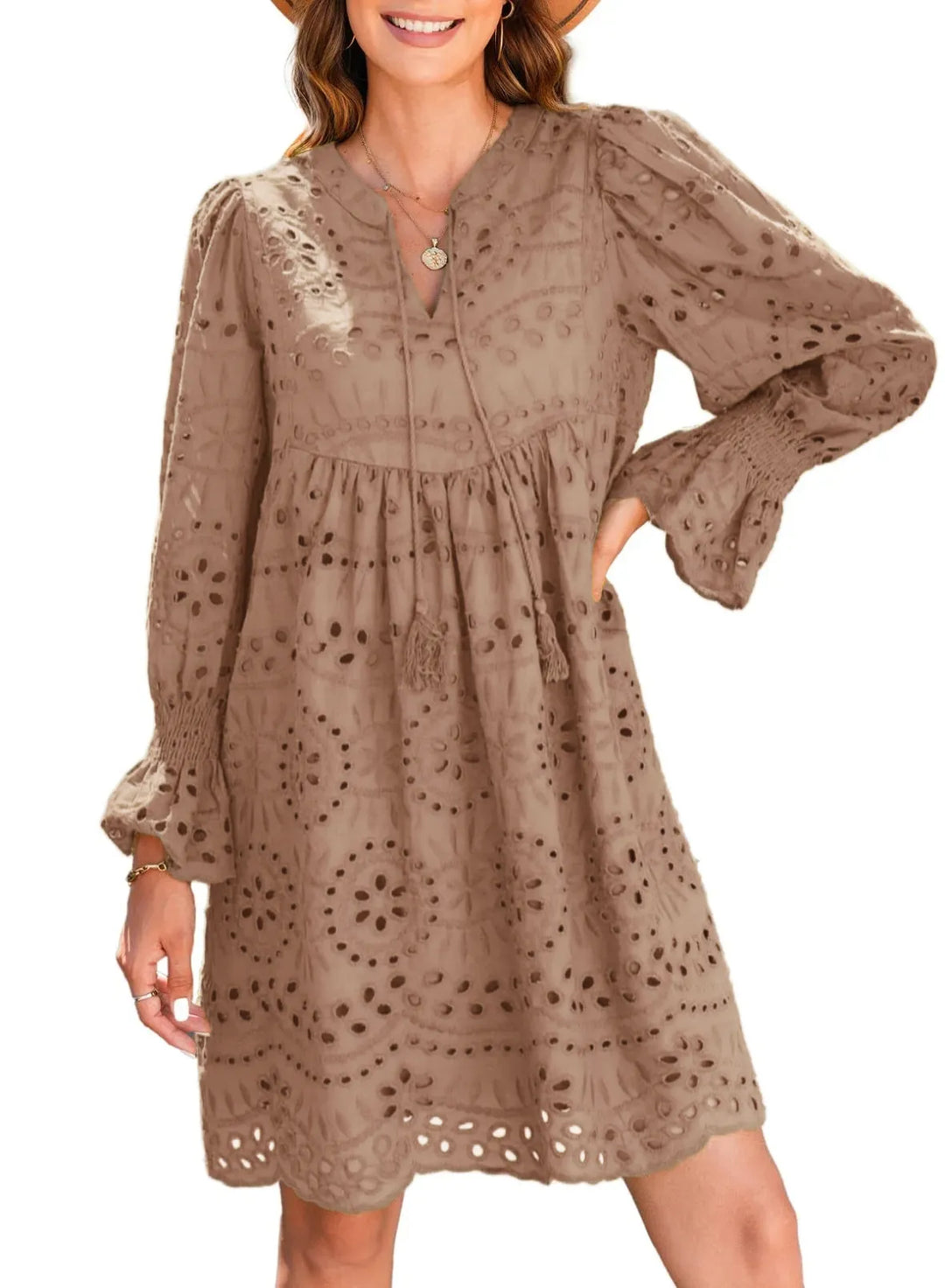 Carrie™ | Breathable V-Neck Skirt Dress