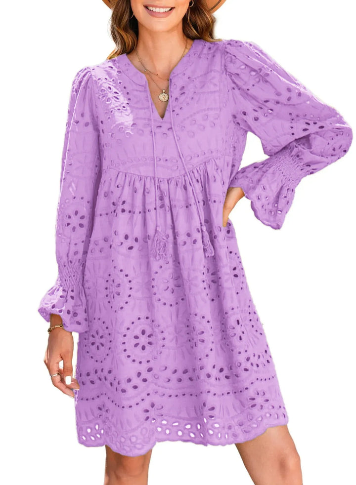 Carrie™ | Breathable V-Neck Skirt Dress