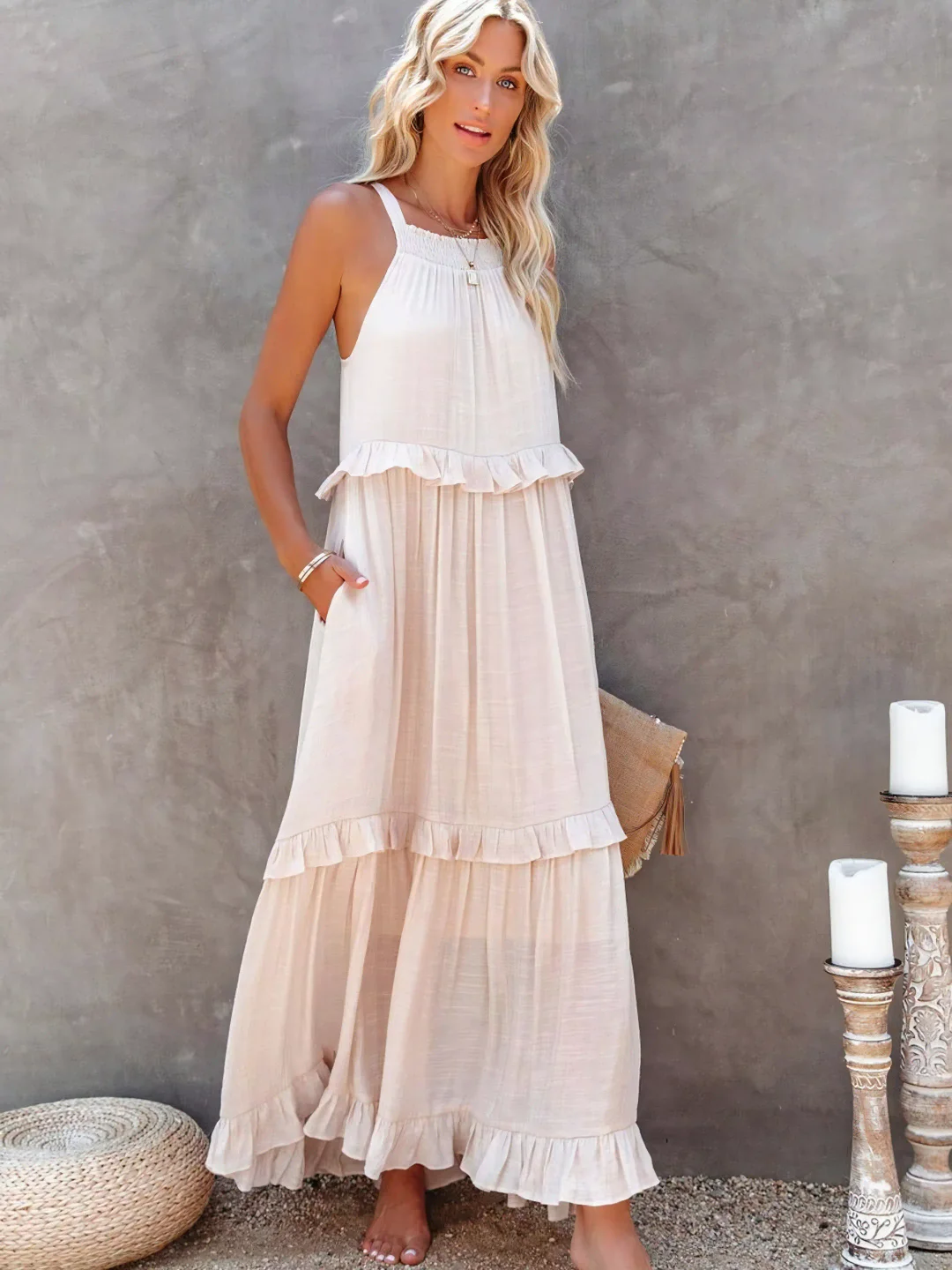 Emma™ | Ruffle Maxi Dress