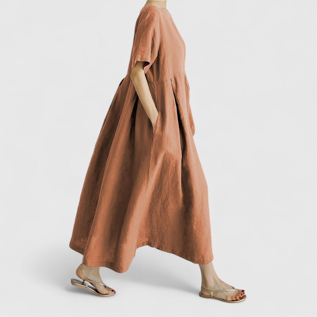 Kelsey™ | Elegant Tummy Covering Maxi Dress