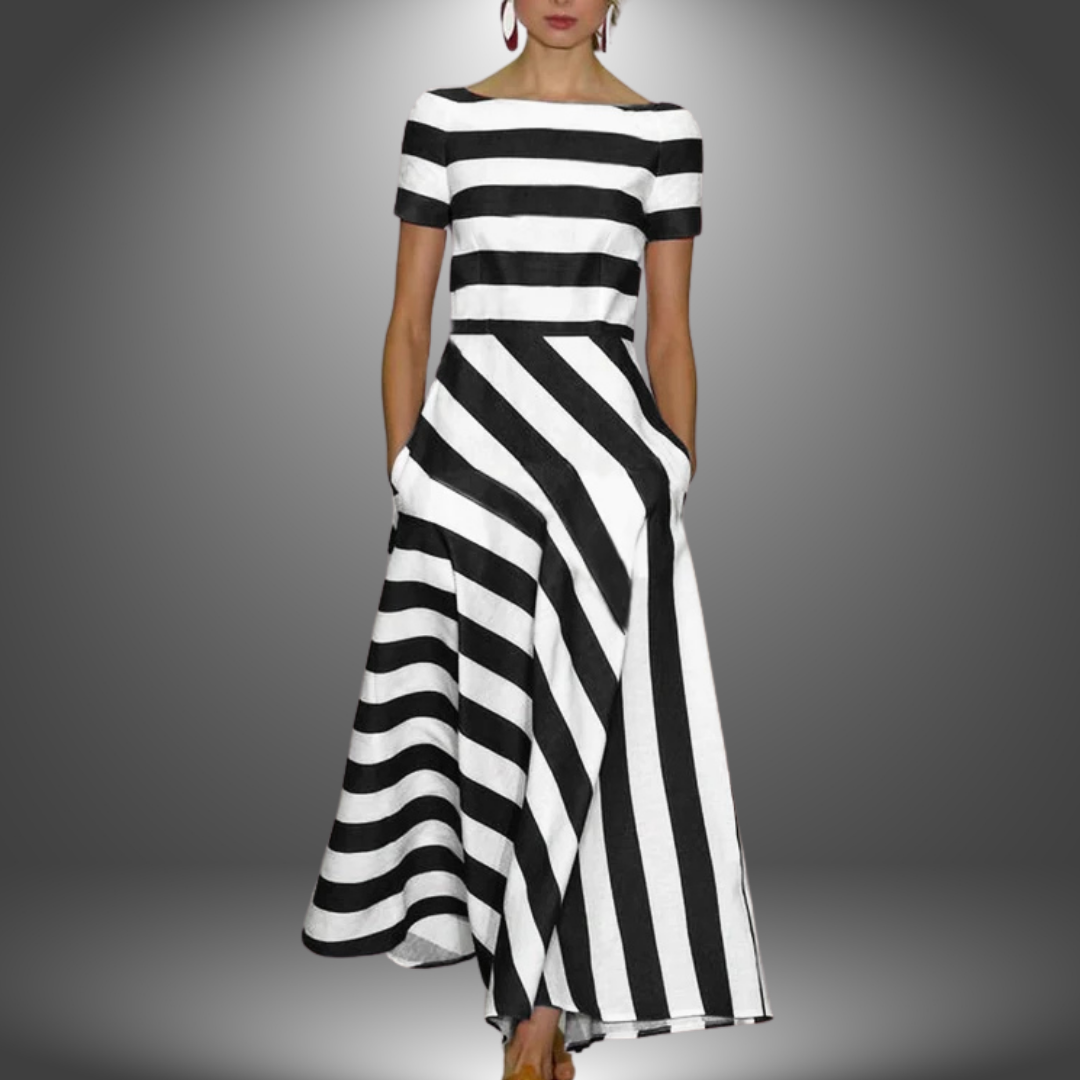 Chantelle™ | Light & Flowy Striped Dress