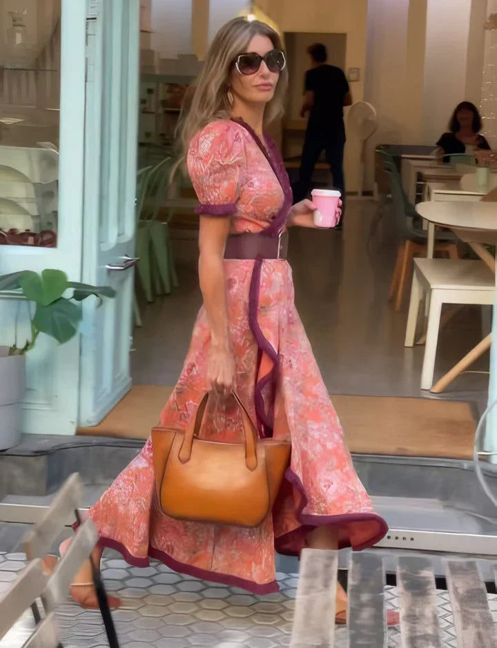 Celeste™ | Floral Wrap Dress