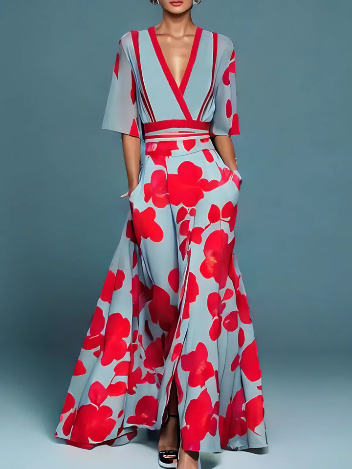 Kali™ | Floral Long Dress