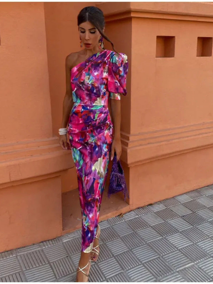 Flaviana™ | One-Shoulder Dress