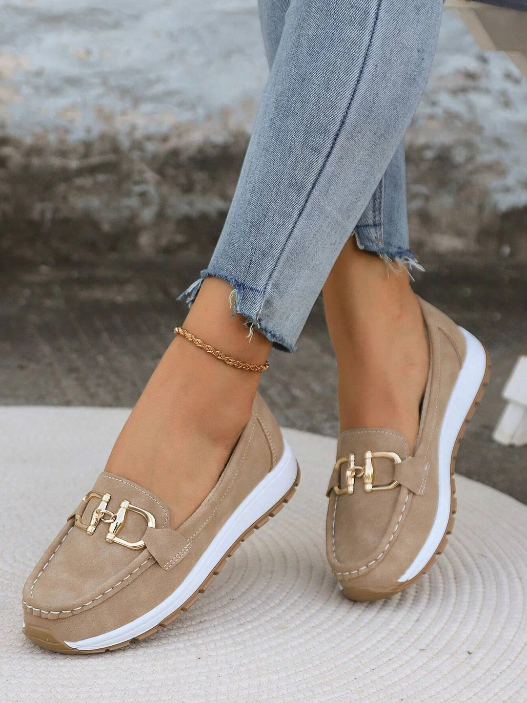 Rory™ | Flat Buckle Loafers