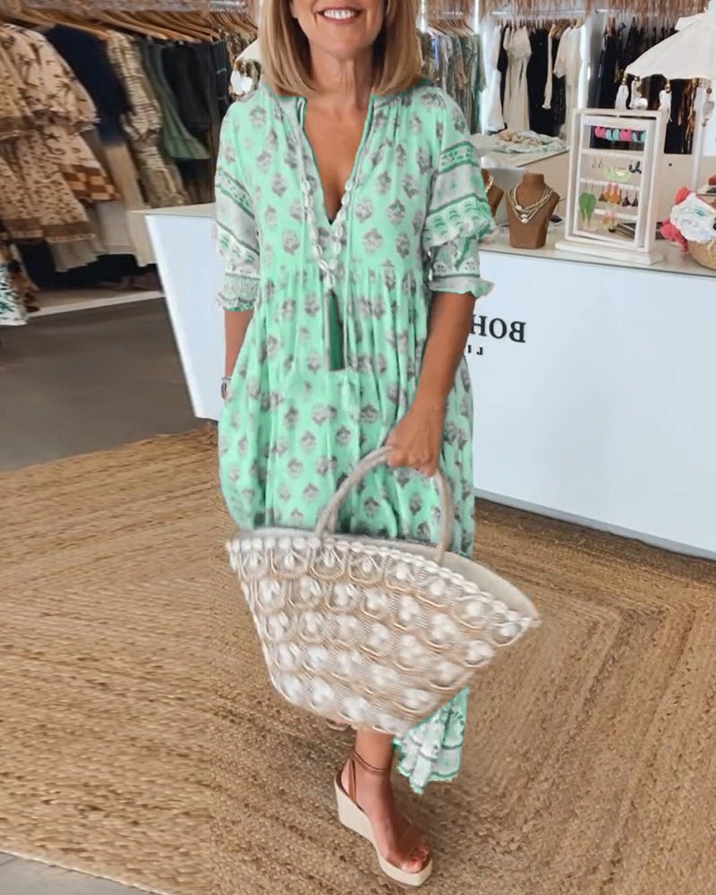 Lucille™ | Chic Boho Dress