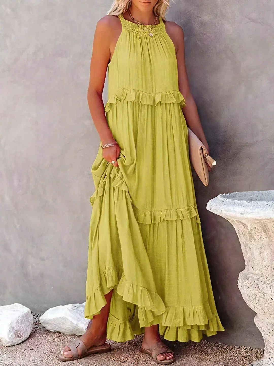 Emma™ | Ruffle Maxi Dress