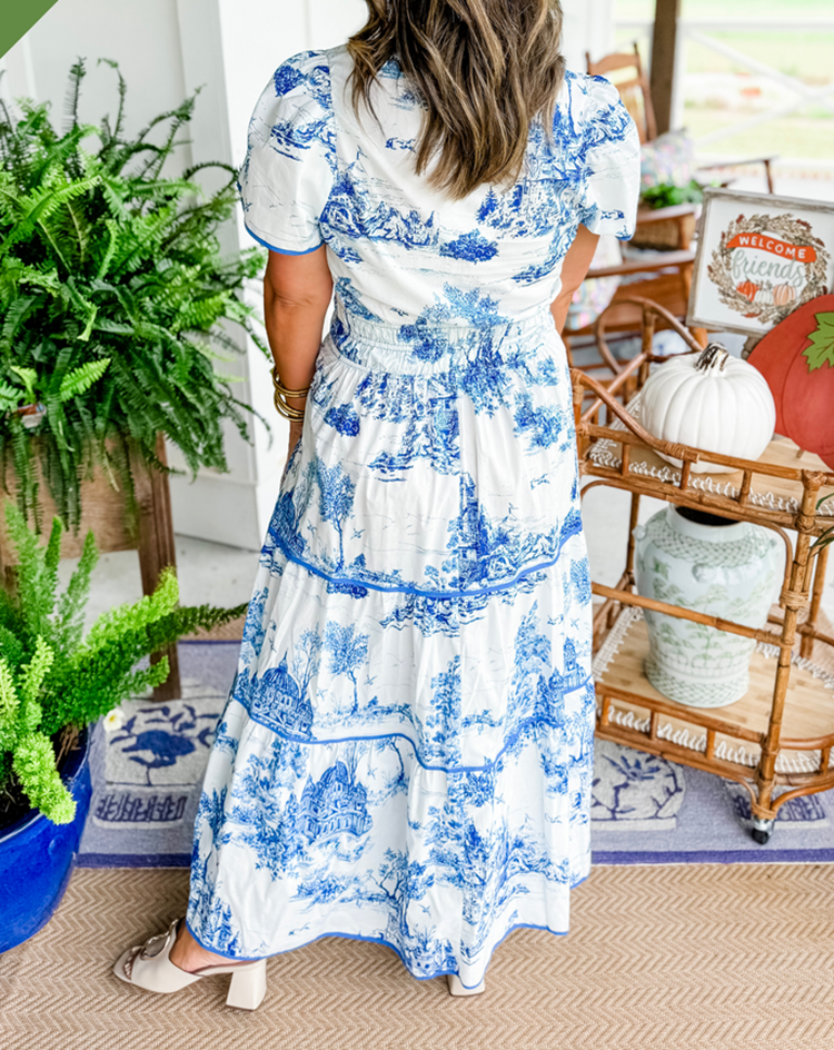Ysabel™ | Classic Toile Maxi