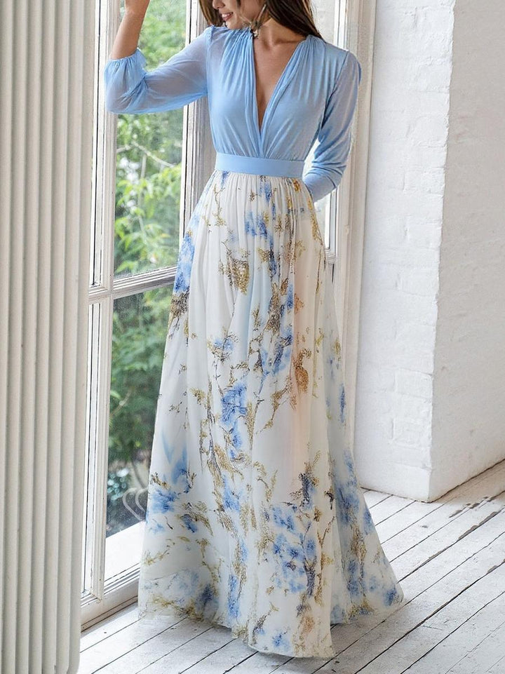 Abigail™ | Maxi Dress with Dazzling Floral Print