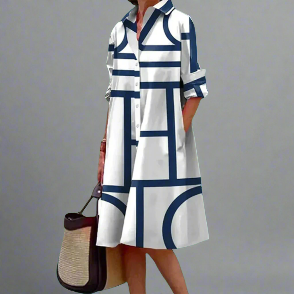 Julia™ | Elegant Midi Dress for Effortless Style