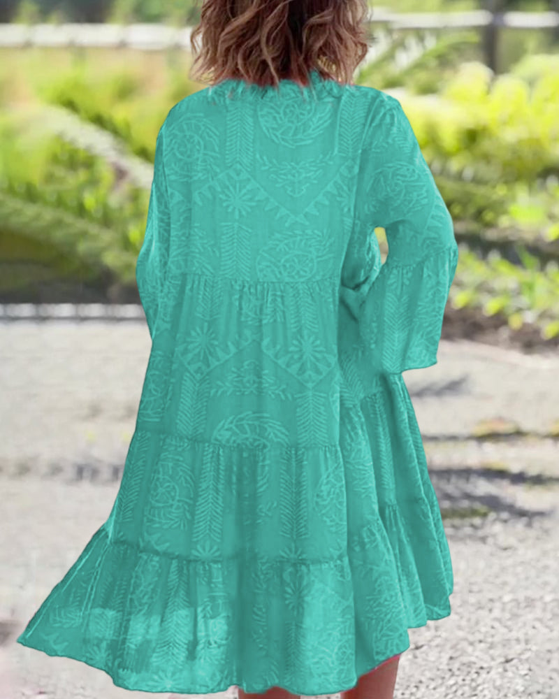 Linda™ | Wide Midi Dress