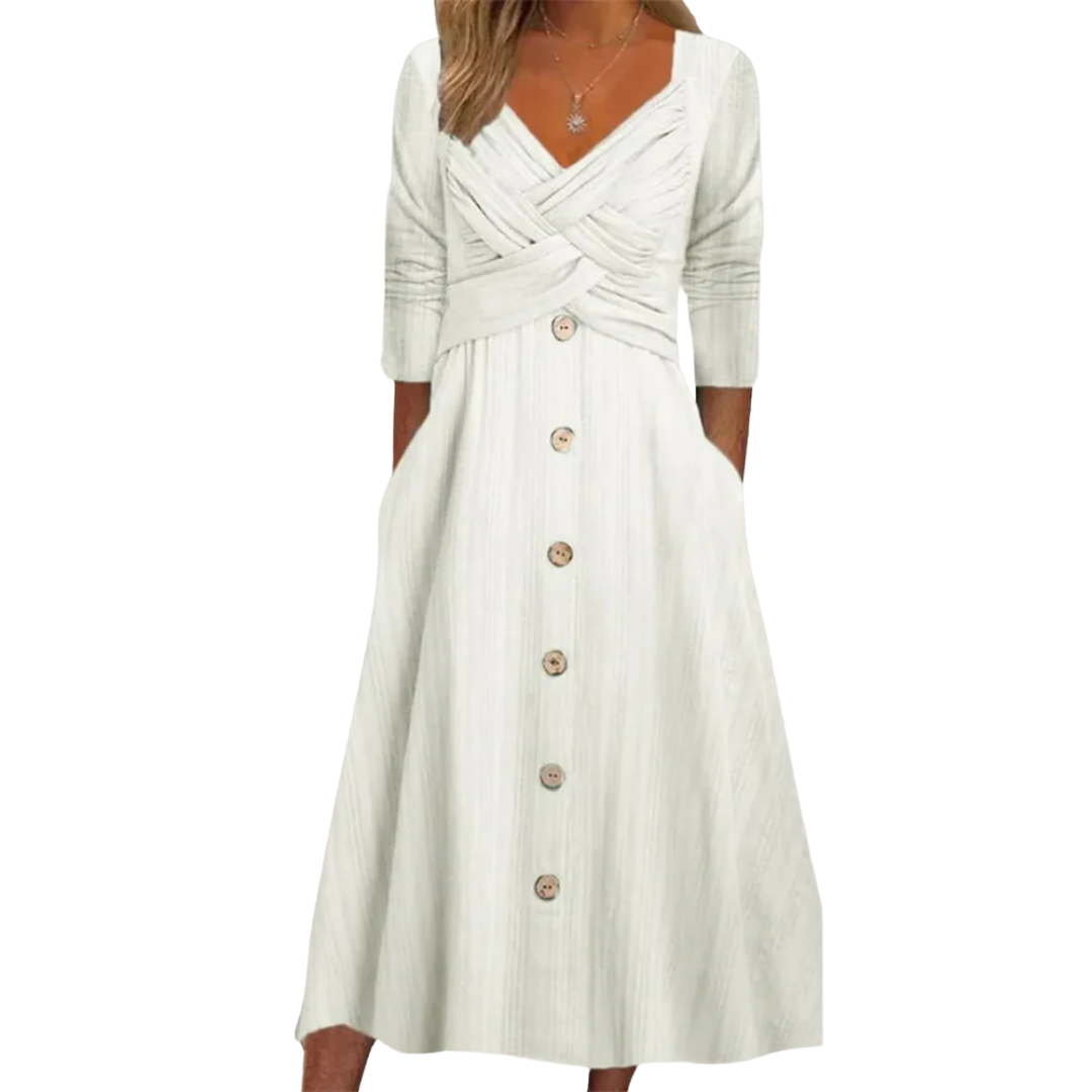 Alexis™ | Elegant Tummy Coverage Dress