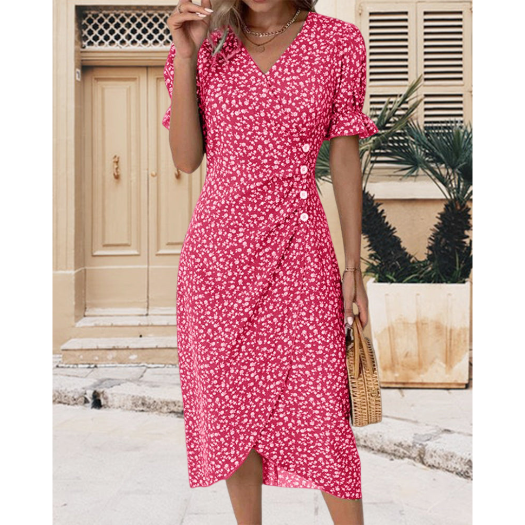 Kylie™ | Elegant Wrap Dress