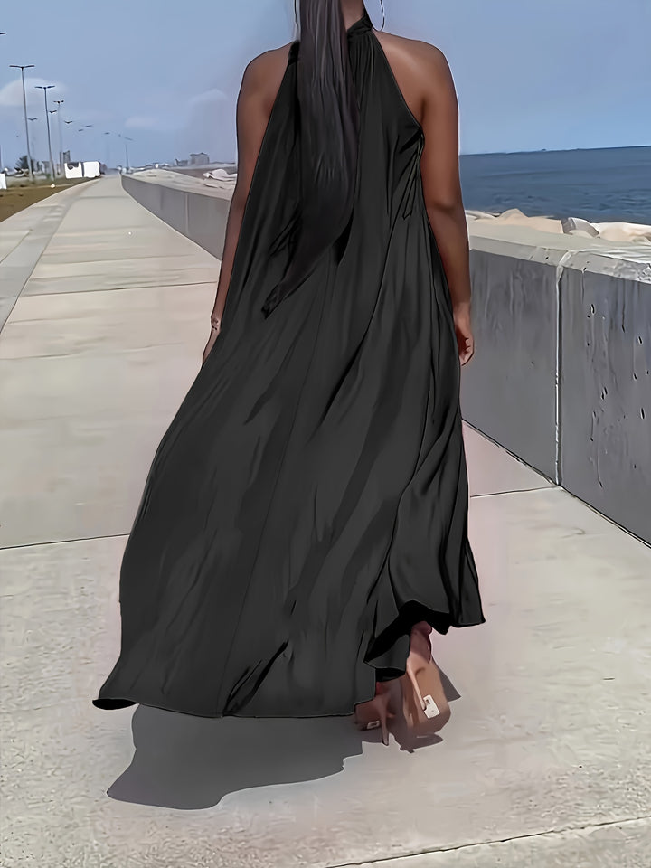 Ellen™ | Halter Neck Maxi Dress