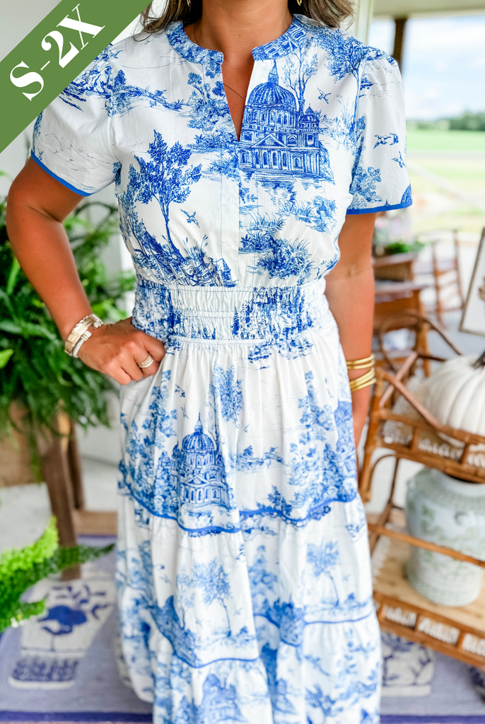 Ysabel™ | Classic Toile Maxi