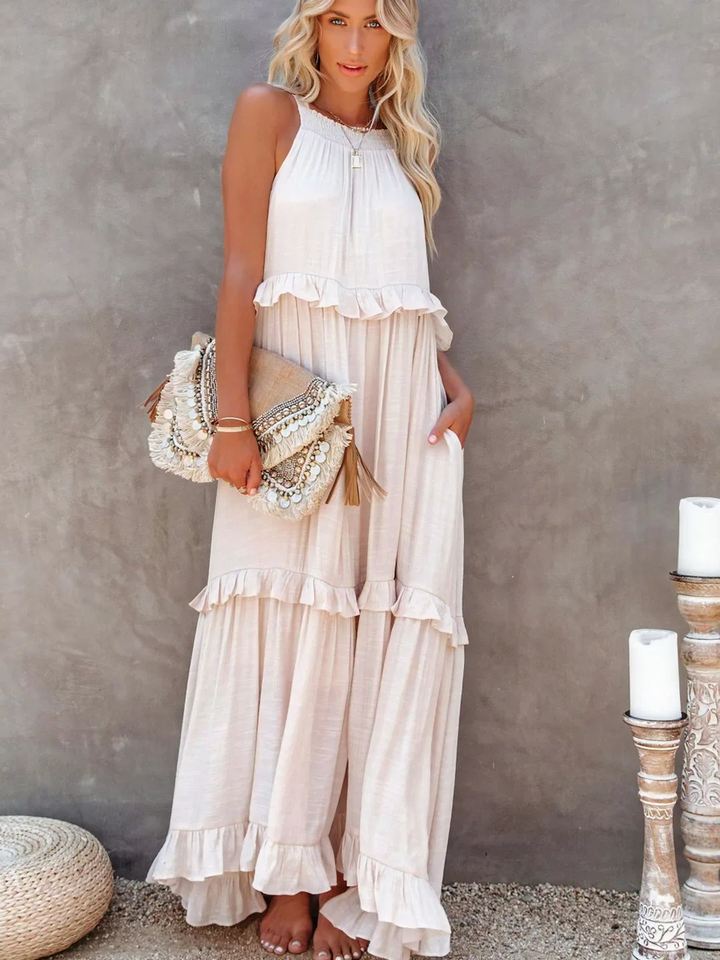 Emma™ | Ruffle Maxi Dress