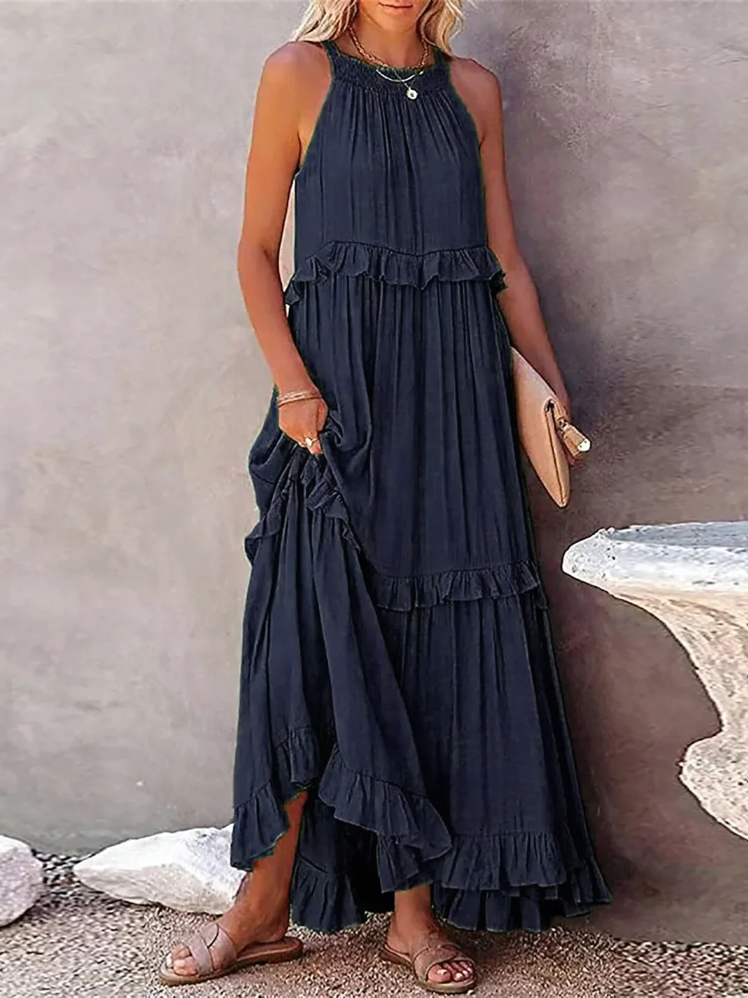 Emma™ | Ruffle Maxi Dress