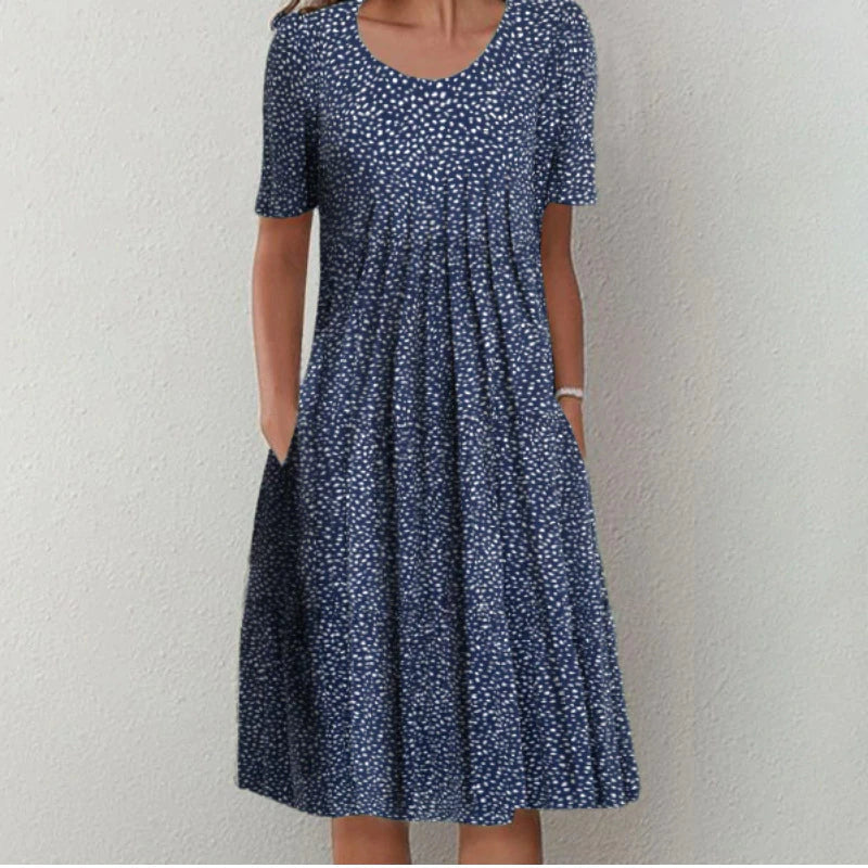 Rachel™ | Elegant Layered Tummy-Coverage Dress