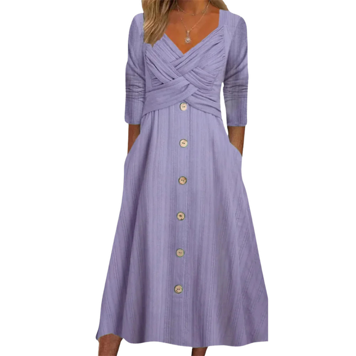 Alexis™ | Elegant Tummy Coverage Dress