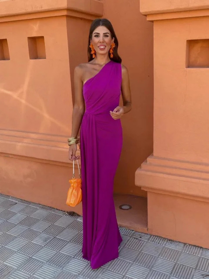 Lia™ | Asymmetrical Long Dress