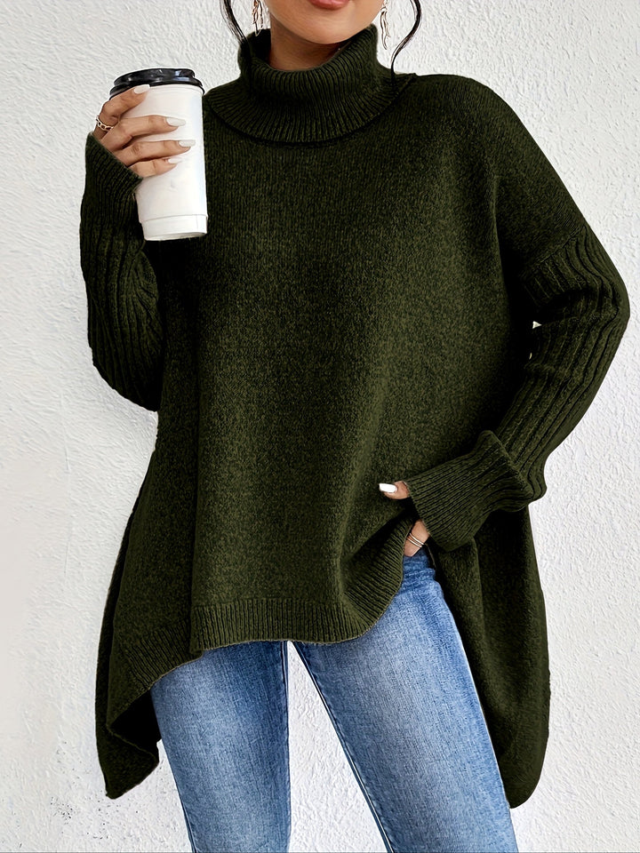 Carmina™ | Oversized Turtleneck Sweater