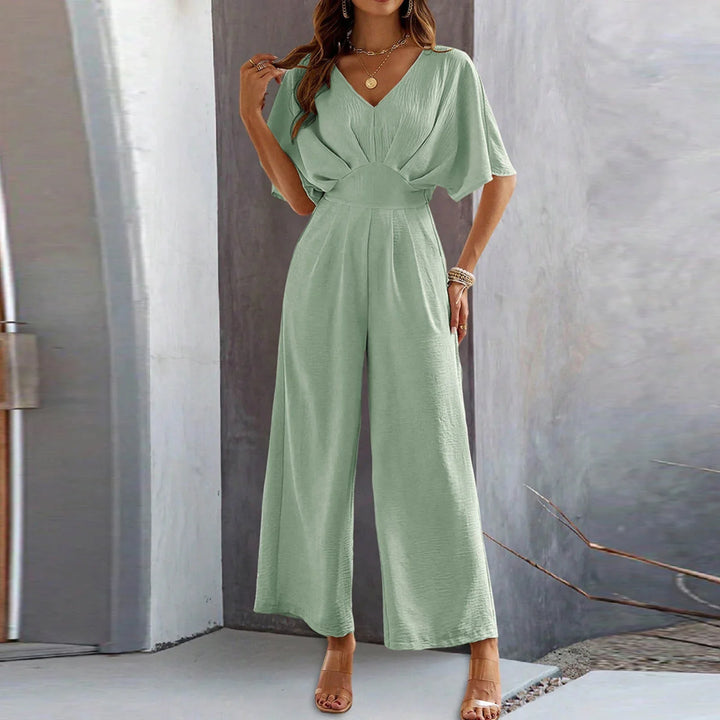 Amelia™ - Stylish V-Neck Jumpsuit