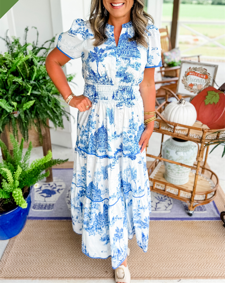 Ysabel™ | Classic Toile Maxi