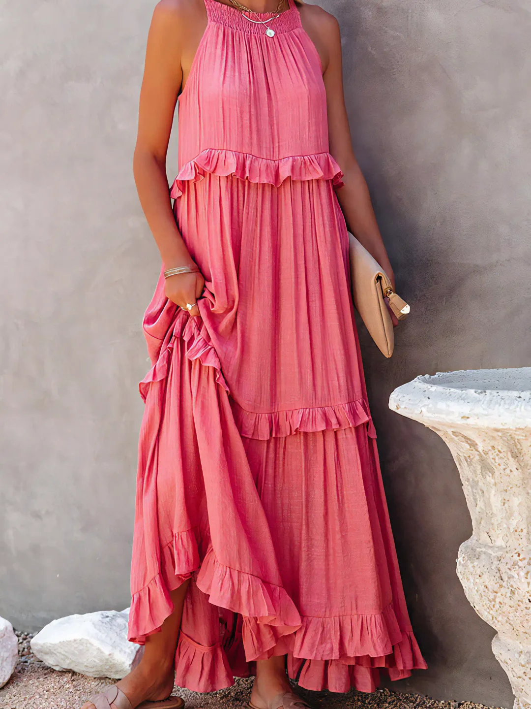 Emma™ | Ruffle Maxi Dress