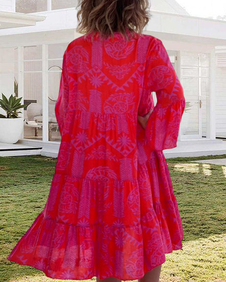 Linda™ | Wide Midi Dress