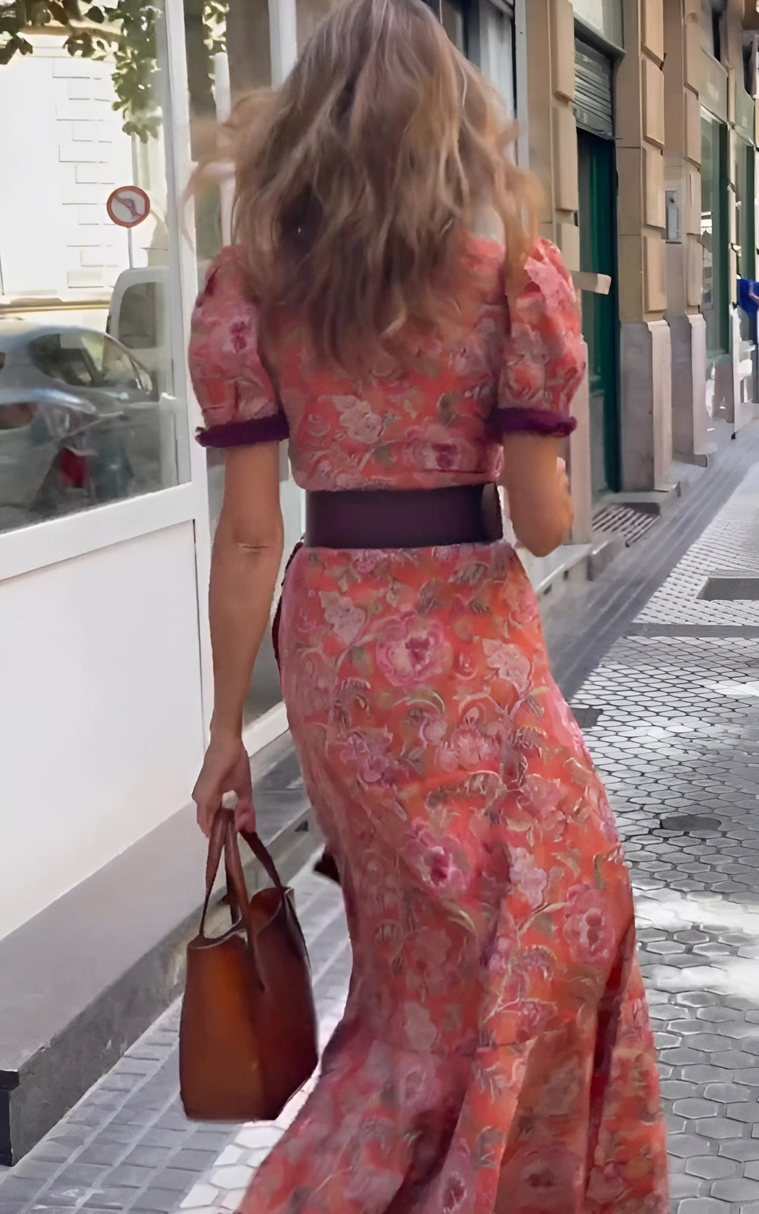 Khloe™ | Elegant Pink Maxi Dress