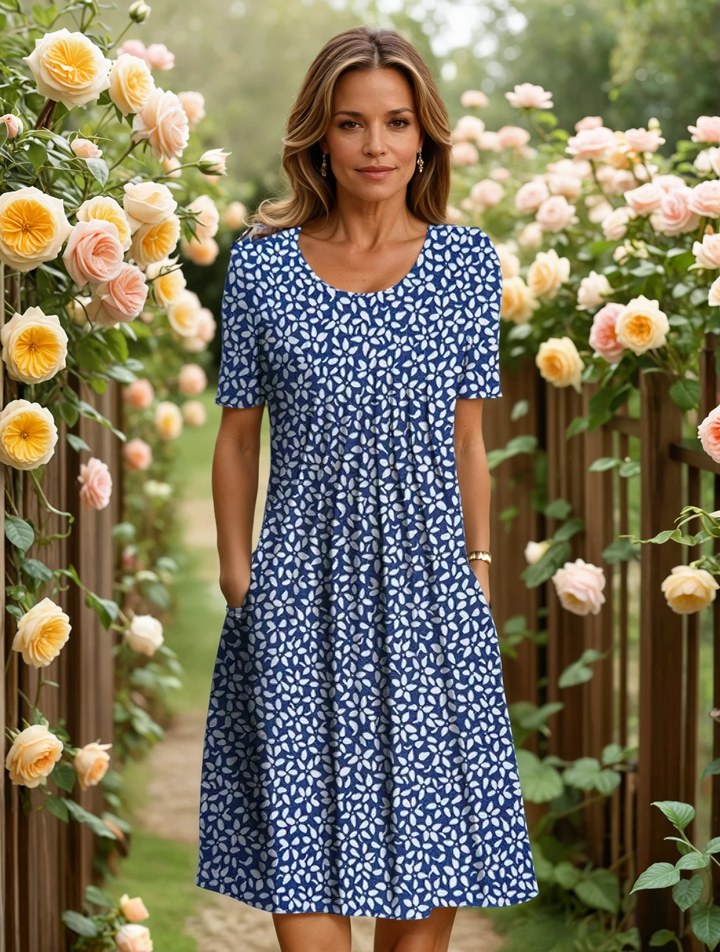 Cambria™ | Elegant Dress with Tummy Cover