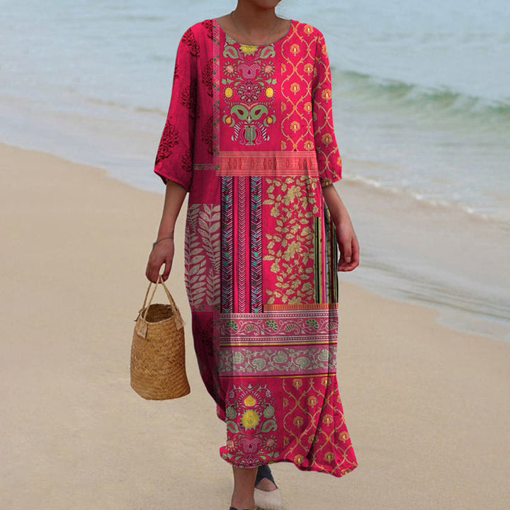 Isabelle™ | Relaxed Fit Bohemian Maxi Dress