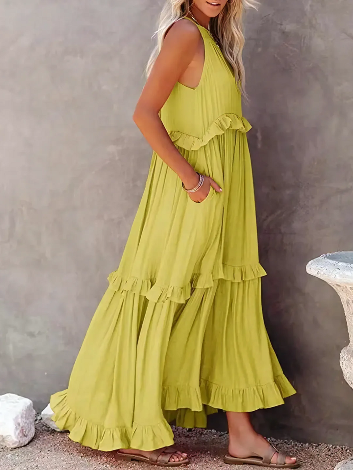Emma™ | Ruffle Maxi Dress