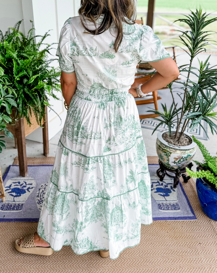 Ysabel™ | Classic Toile Maxi