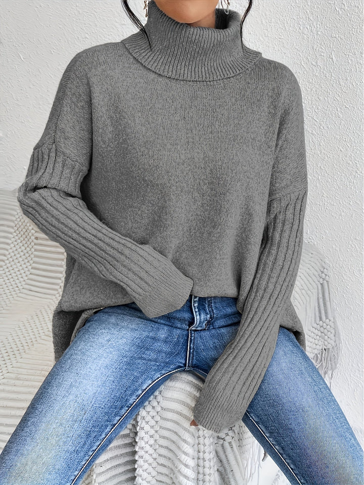 Carmina™ | Oversized Turtleneck Sweater