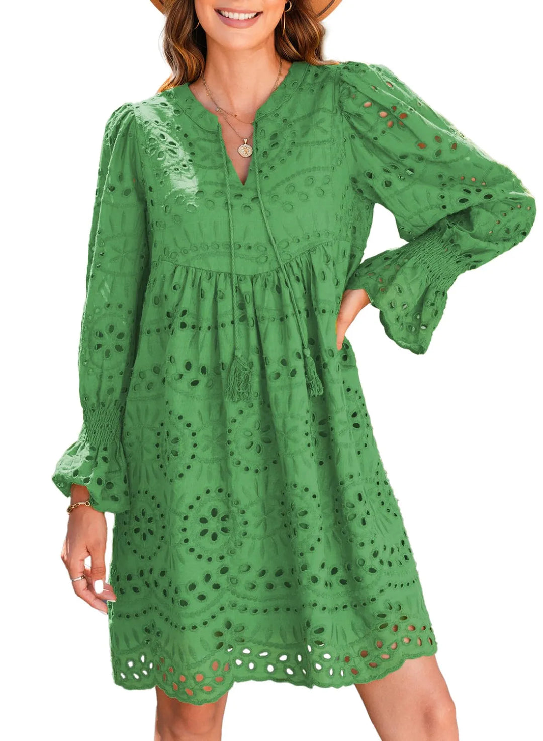 Carrie™ | Breathable V-Neck Skirt Dress